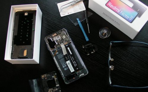 Disassembling XIAOMI Redmi 9