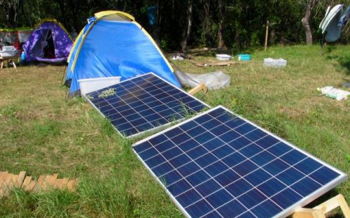 off-the-grid Solarversorgung